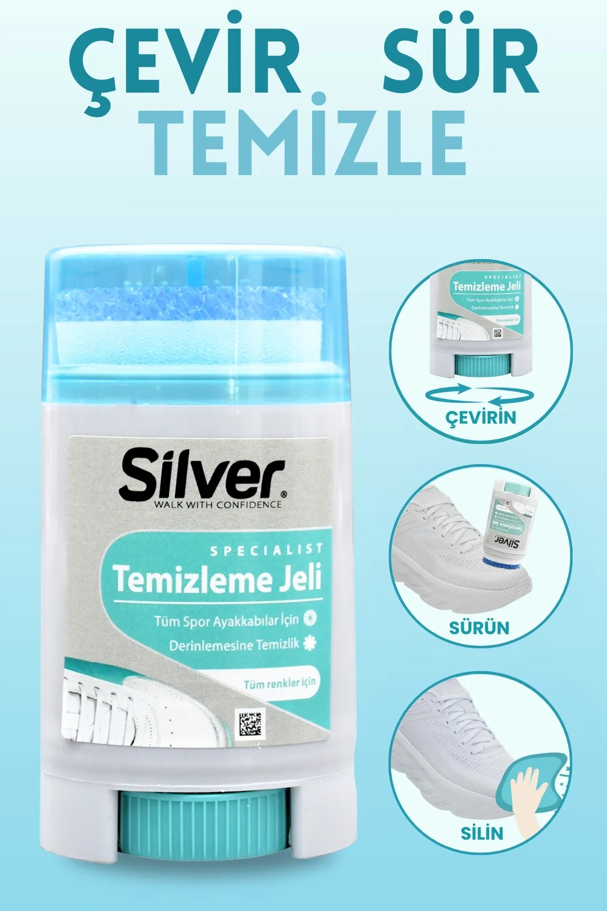 Silver Spor Ayakkabı Temizleme Jeli